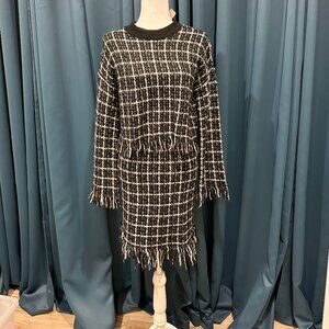 Zie LA Two Piece Skirt and Sweater Set